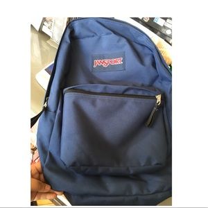Jansport backpack navy blue